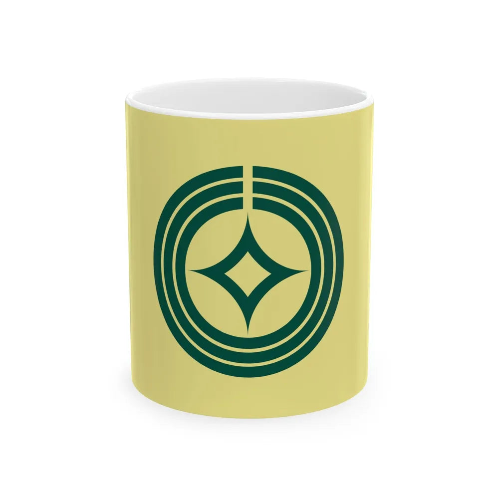 Flag of Kawaguchi Saitama Japan - White Coffee Mug-11oz-Go Mug Yourself