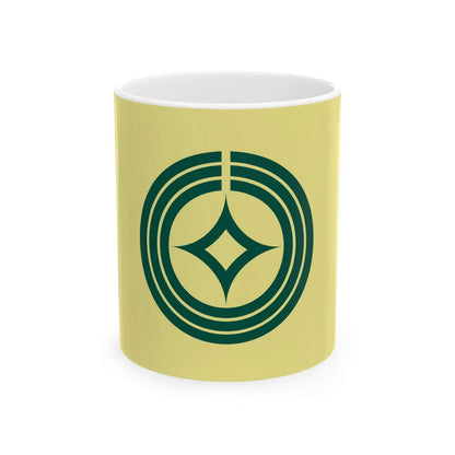 Flag of Kawaguchi Saitama Japan - White Coffee Mug-11oz-Go Mug Yourself