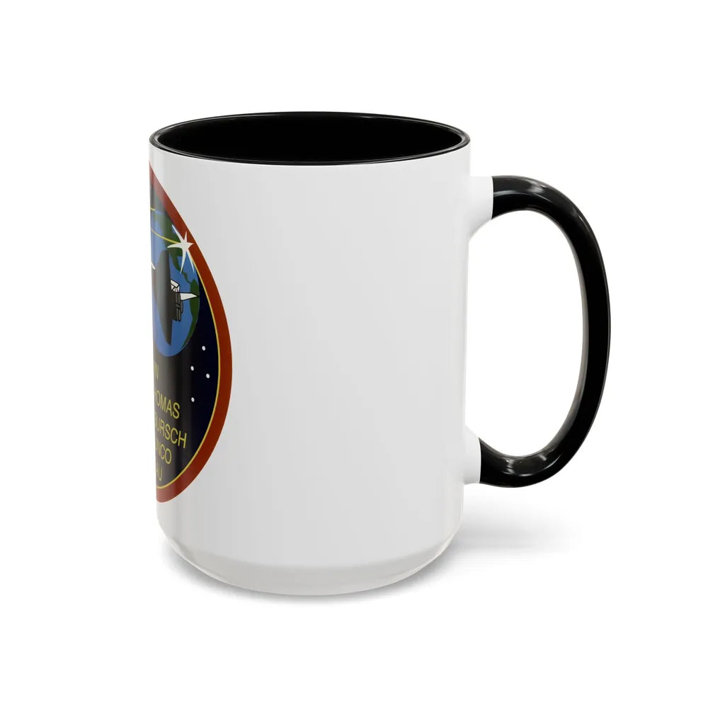 STS 77 (NASA) Accent Coffee Mug-Go Mug Yourself