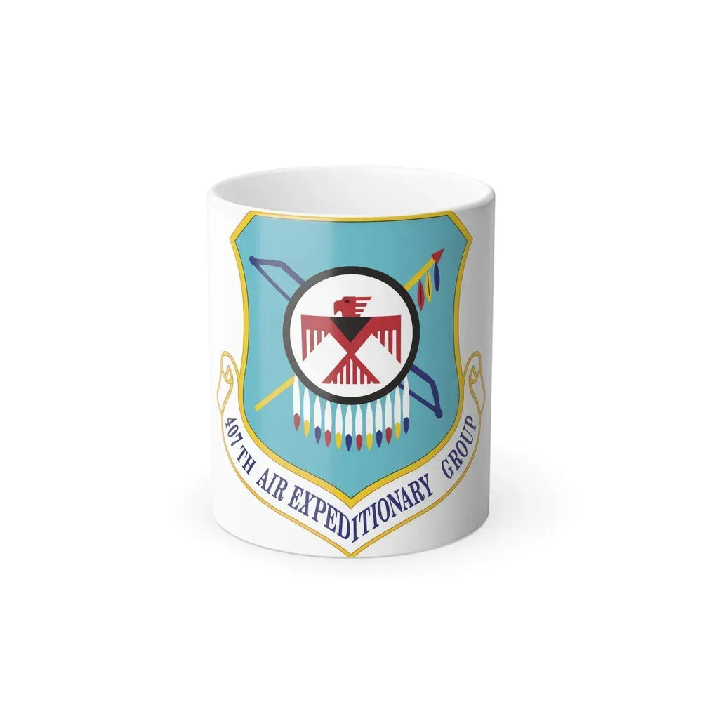407th Air Expeditionary Group (U.S. Air Force) Color Changing Coffee Mug 11oz - Go Mug Yourself