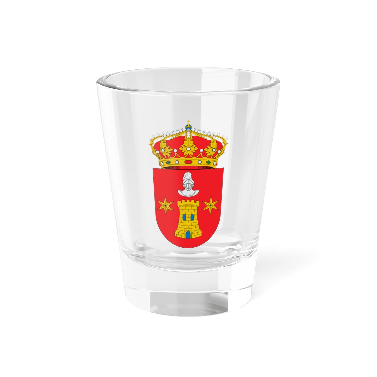Escudo de Villamoronta (Spain) (Coat of Arms) Shot Glass 1.5oz