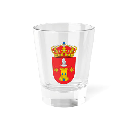 Escudo de Villamoronta (Spain) (Coat of Arms) Shot Glass 1.5oz