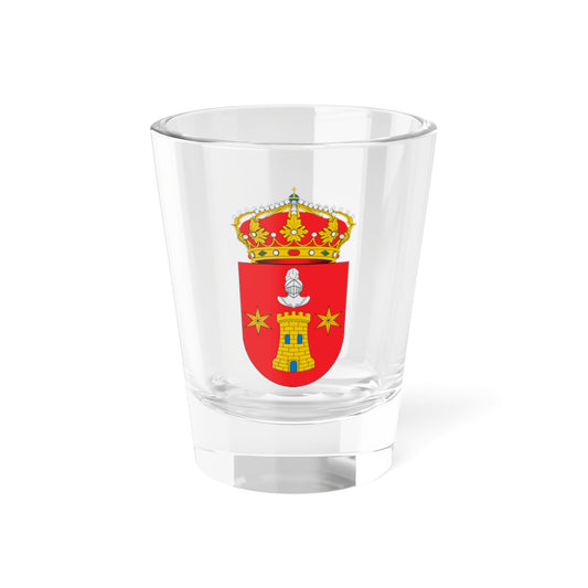 Escudo de Villamoronta (Spain) (Coat of Arms) Shot Glass 1.5oz