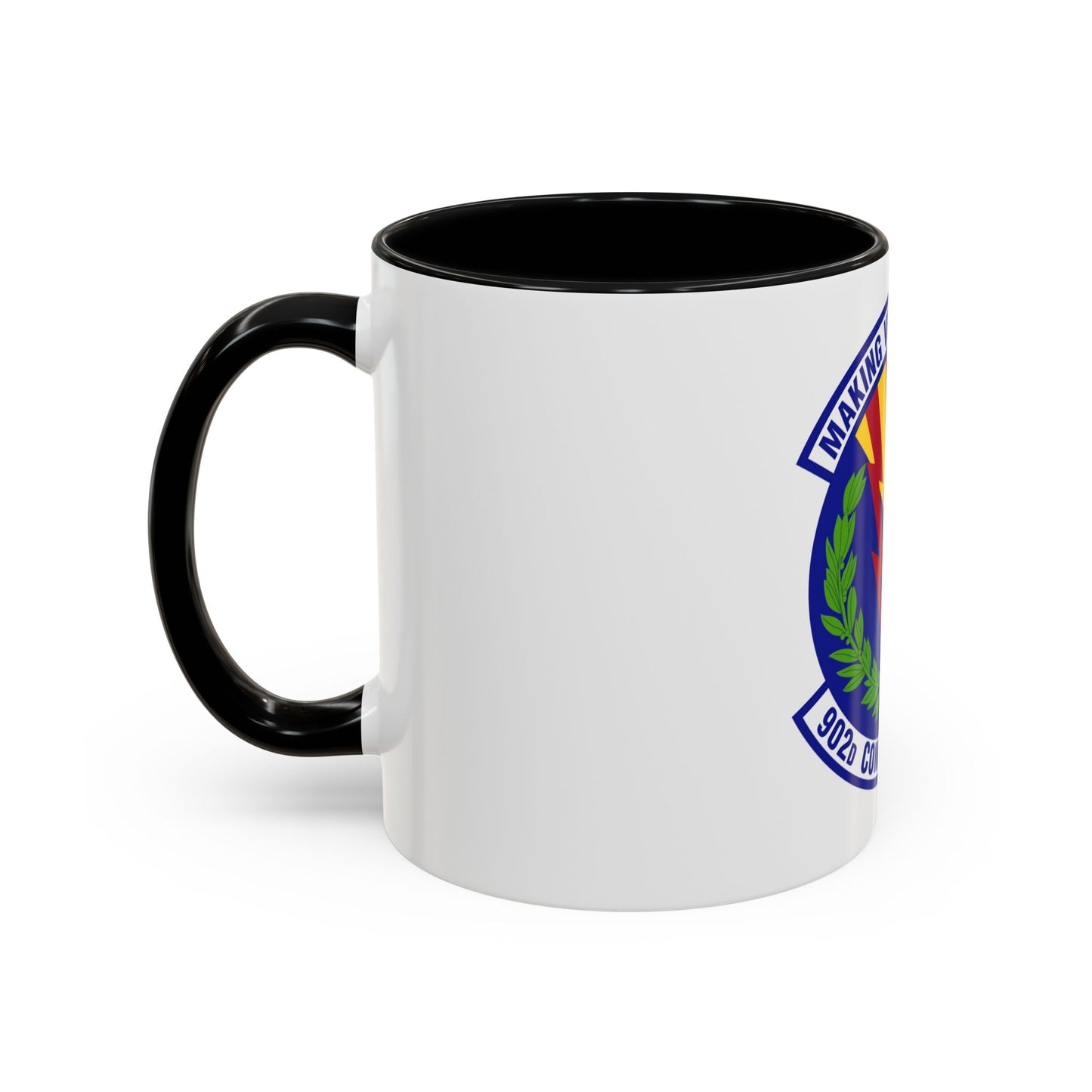 902d Comptroller Squadron (U.S. Air Force) Accent Coffee Mug