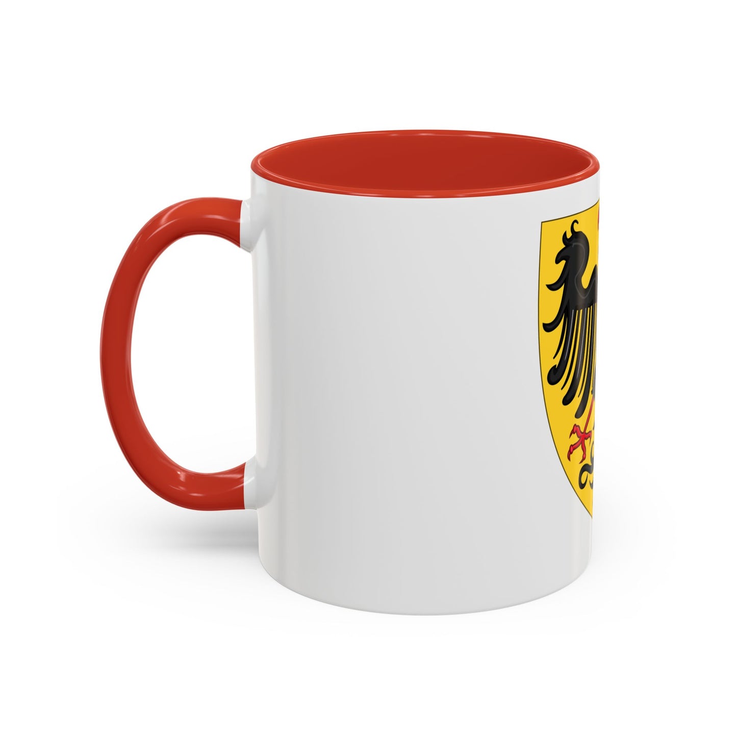 Shield and Coat of Arms of the Holy Roman Emperor (c.1300-c.1400) - Accent Coffee Mug