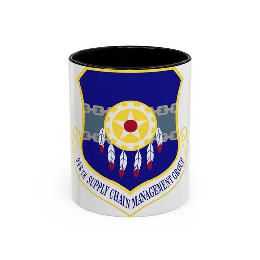 948 Supply Chain Management Group AFMC (U.S. Air Force) Accent Coffee Mug