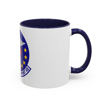 82d Medical Support Squadron (U.S. Air Force) Accent Coffee Mug