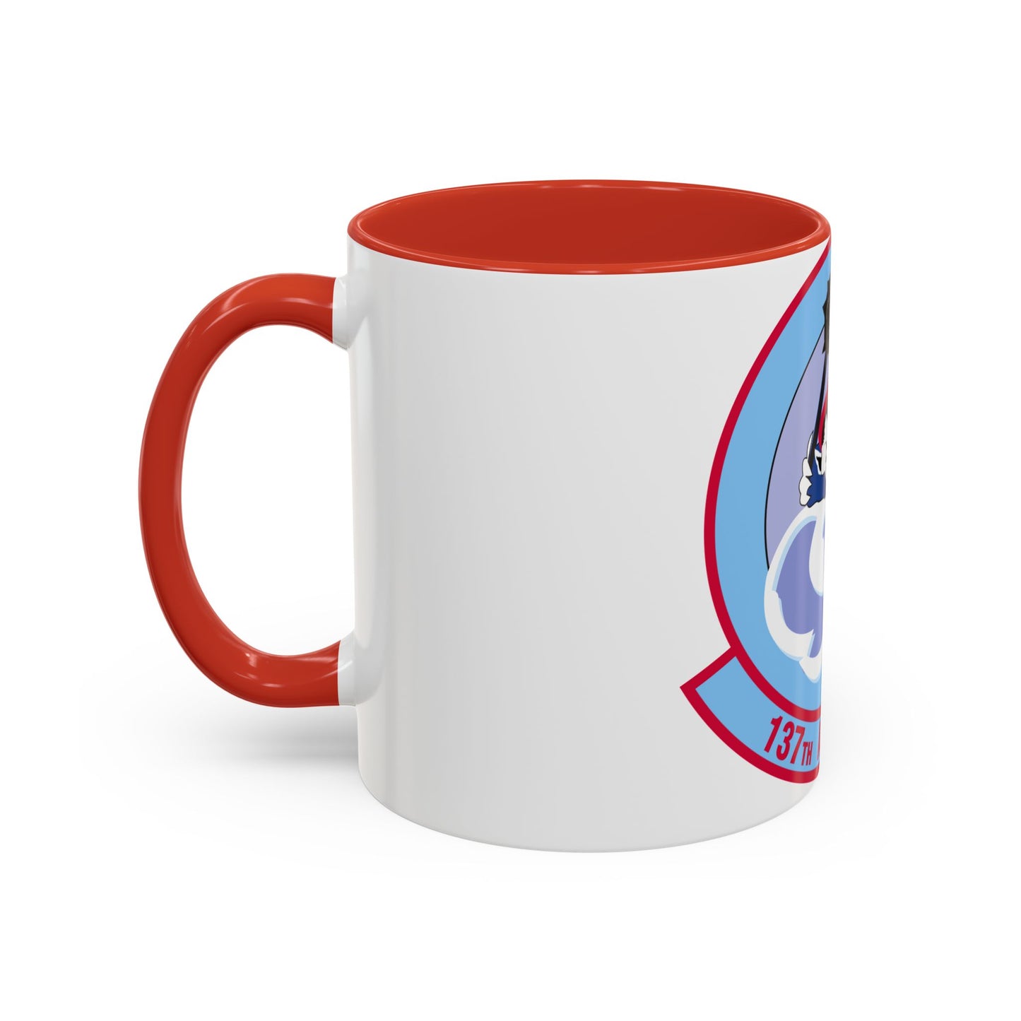 137 Airlift Squadron (U.S. Air Force) Accent Coffee Mug