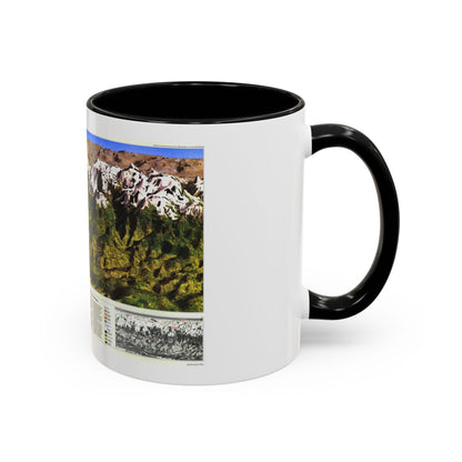 High Himalaya (1988) (Map) Accent Coffee Mug