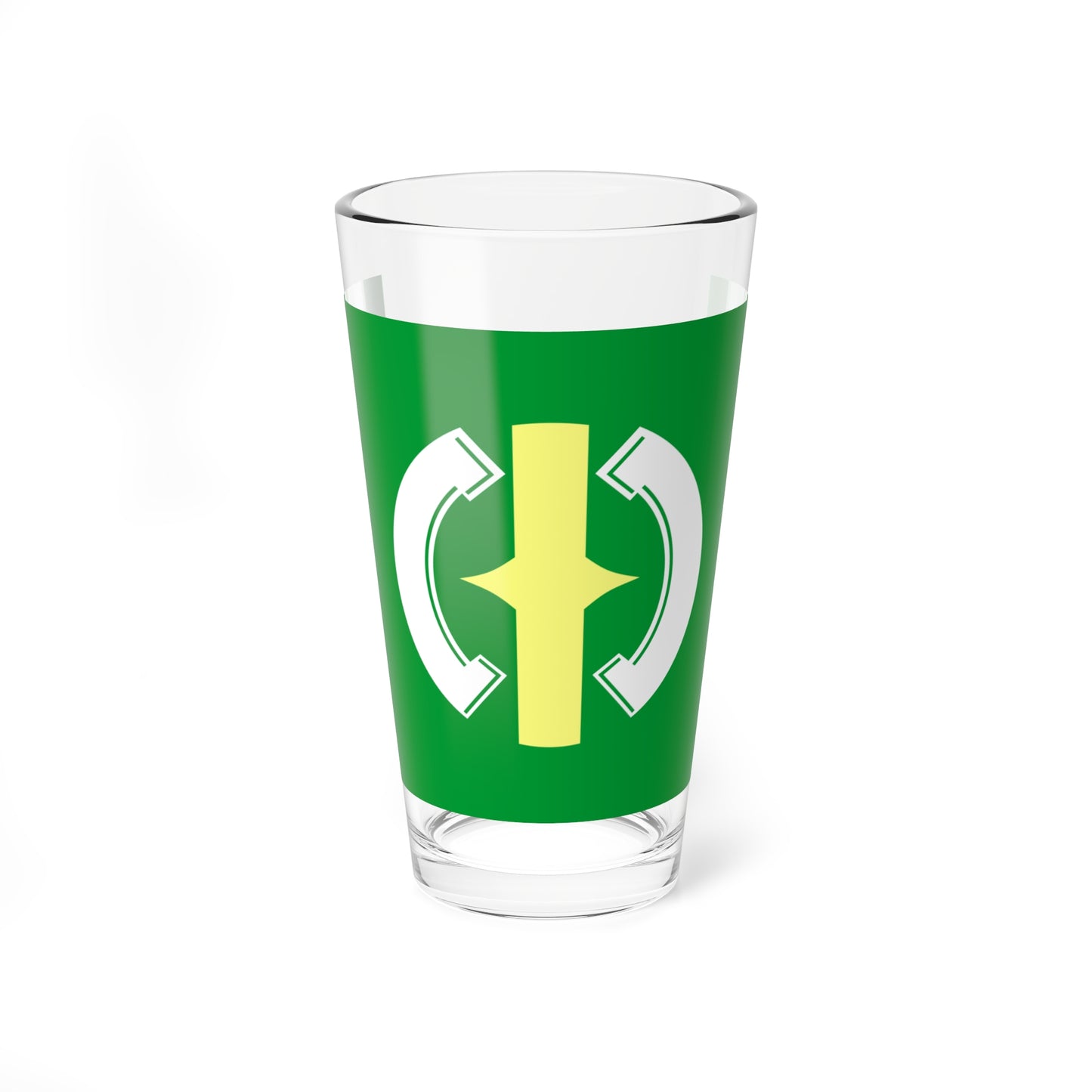 Flag of Mukawa Hokkaido 1960-2006 (Japan) Pint Glass 16oz
