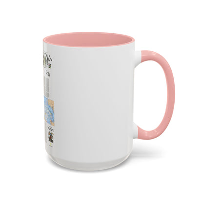 Canada - Medley of People (1979) (Map) Accent Coffee Mug