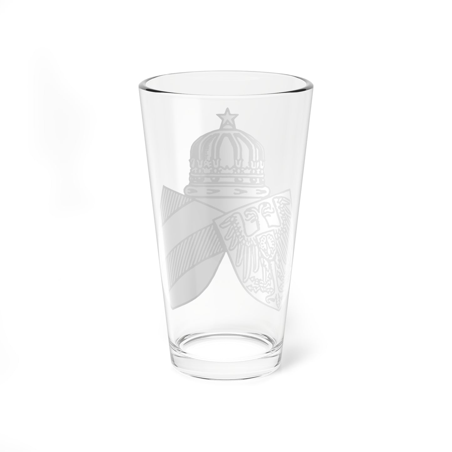 Diplomatic Seal of Prince Wilhelm of Wied (Albania) (Coat of Arms) Pint Glass 16oz