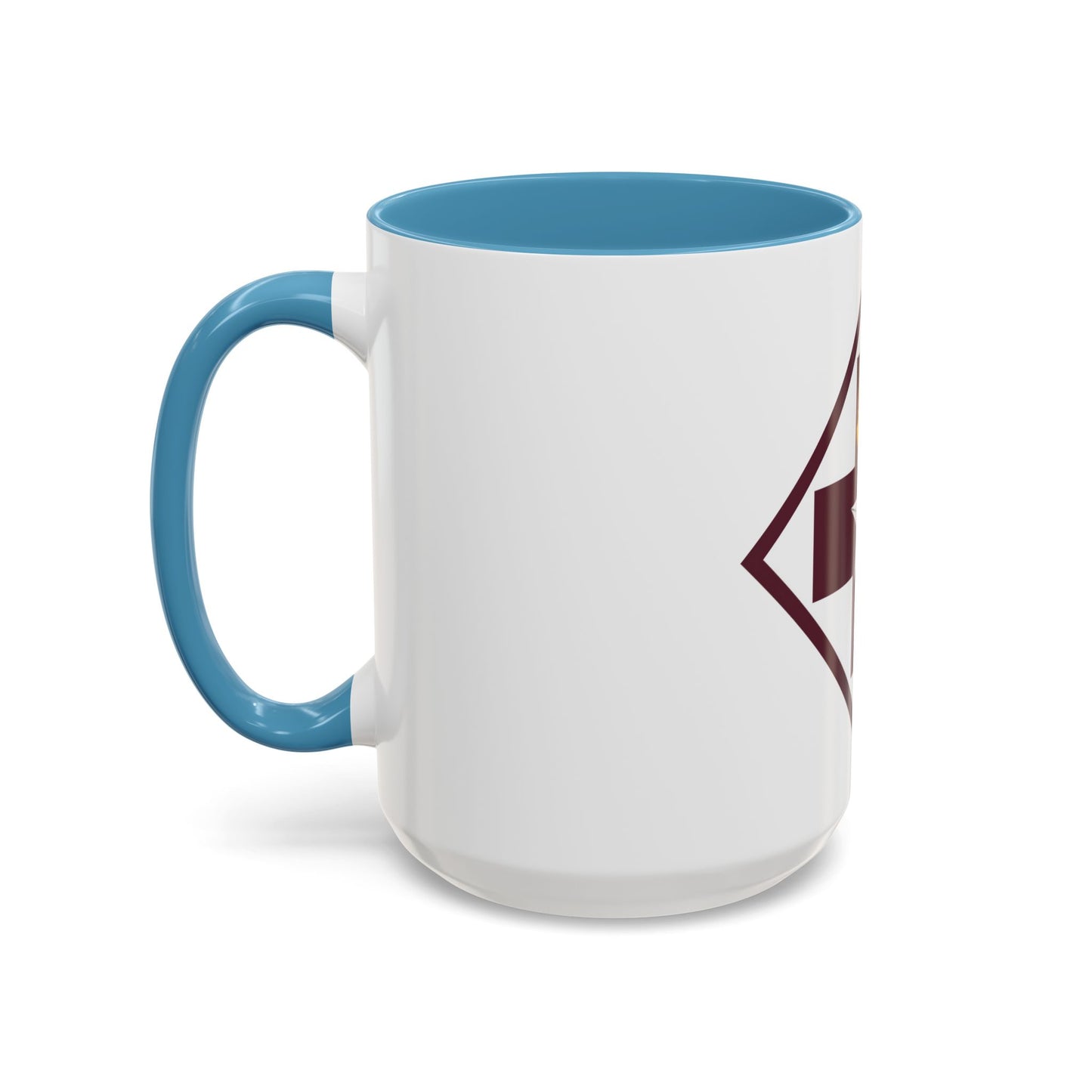 US 32nd Medical Brigade SSI (U.S. Army) Accent Coffee Mug