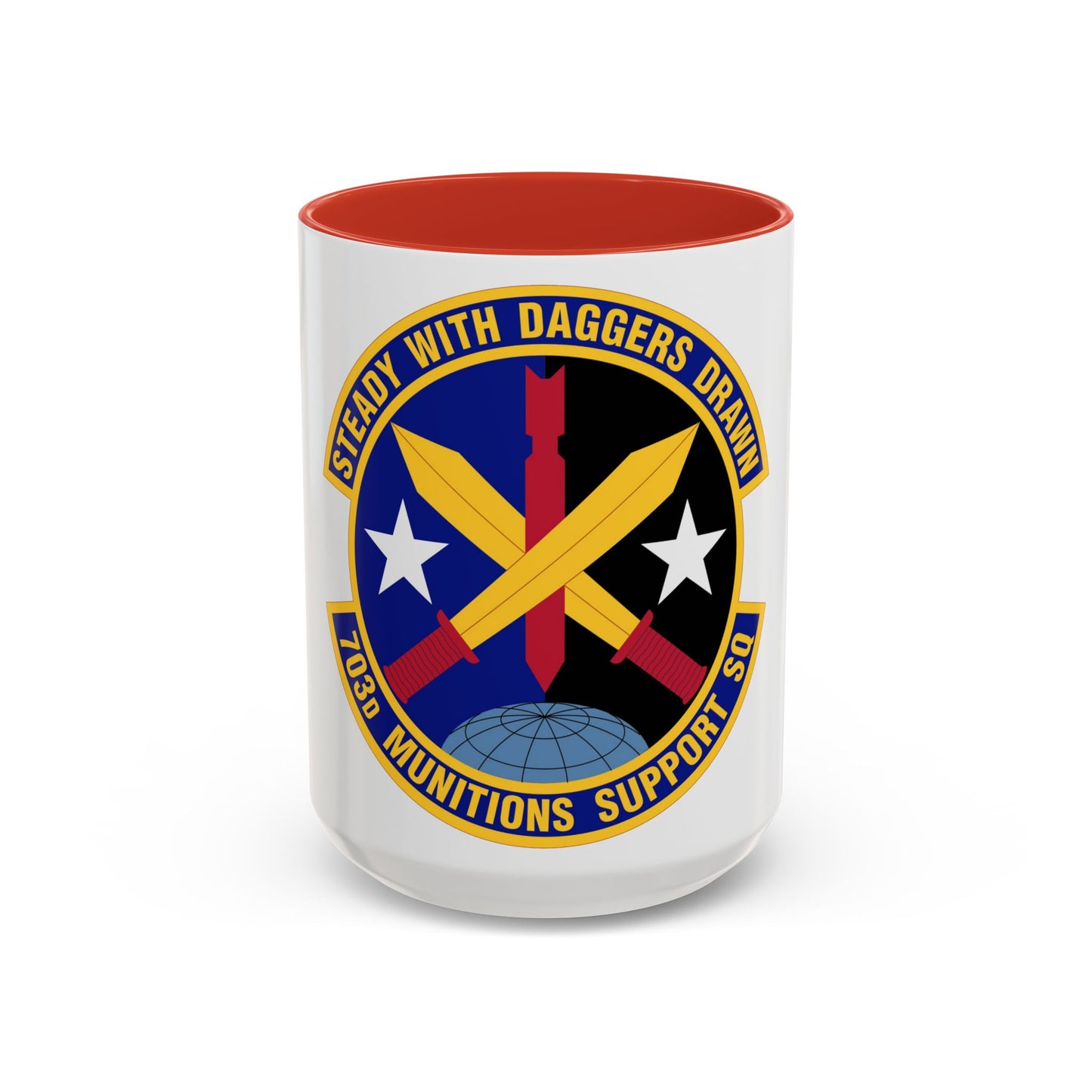 703d Munitions Support Squadron (U.S. Air Force) Accent Coffee Mug