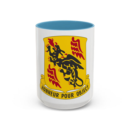 81 Airborne Antiaircraft Artillery Battalion (U.S. Army) Accent Coffee Mug