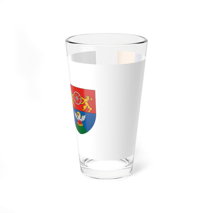Flag of Csanyoszro (Hungary) Pint Glass 16oz
