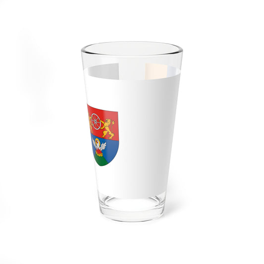 Flag of Csanyoszro (Hungary) Pint Glass 16oz