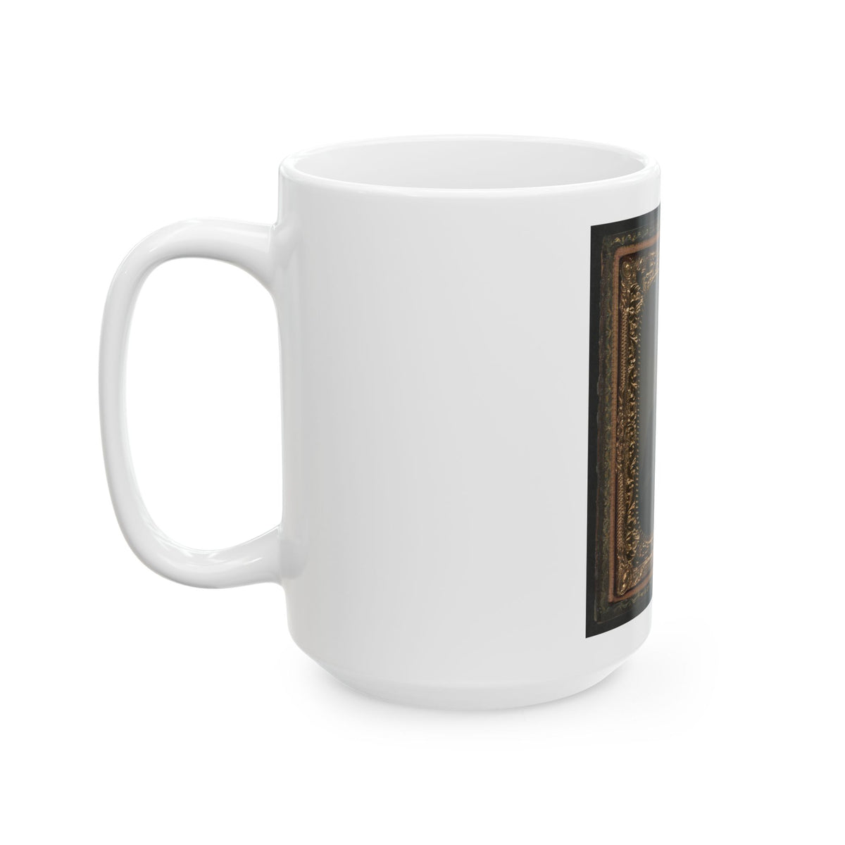 Unidentified Soldier In Union Corporal's Uniform (U.S. Civil War) White Coffee Mug