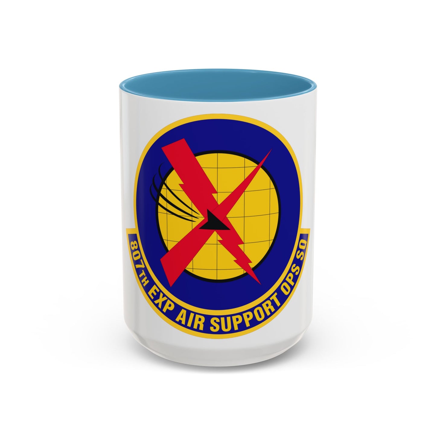 807th Expeditionary Air Support Operations Squadron (U.S. Air Force) Accent Coffee Mug