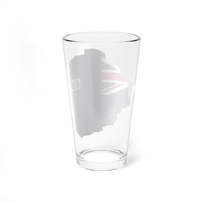 Flag map of Southern Rhodesia 1924-1964 Pint Glass 16oz