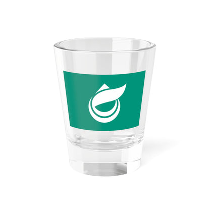 Flag of Kitashiroshima Hiroshima (Japan) Shot Glass 1.5oz