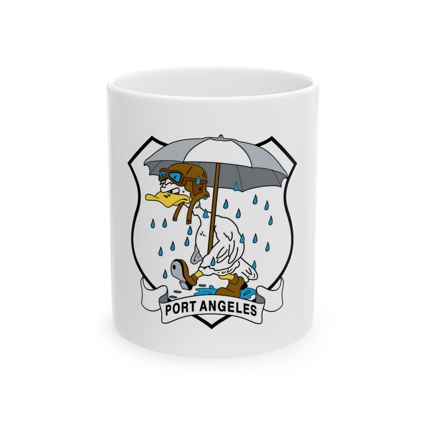 USCG Air Station Port Angeles PAAS (U.S. Coast Guard) White Coffee Mug