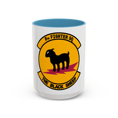 8th Fighter Squadron (U.S. Air Force) Accent Coffee Mug