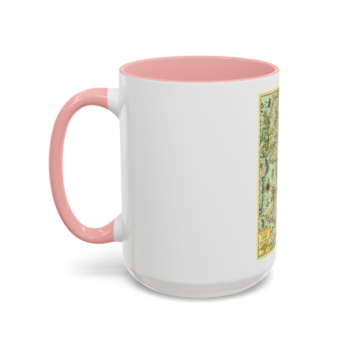 Great Britain - Shakespeare's (1964) (Map) Accent Coffee Mug
