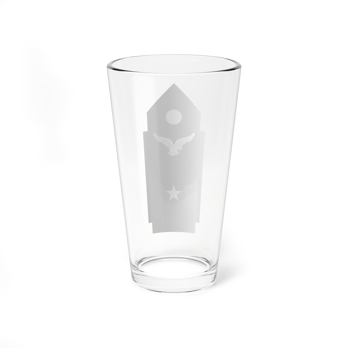 SS.OO.4.  COM   CASACA   (Chile) (Military Rank) Pint Glass 16oz