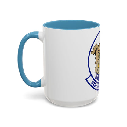 525th Fighter Squadron (U.S. Air Force) Accent Coffee Mug