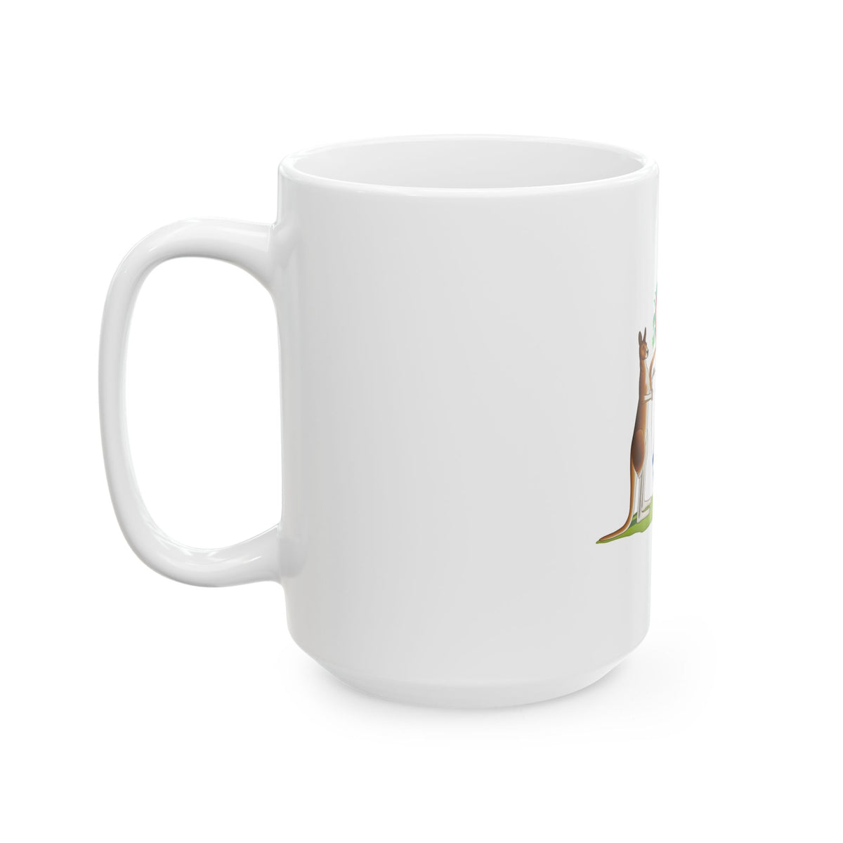 Coat of arms of Western Australia - White Coffee Mug