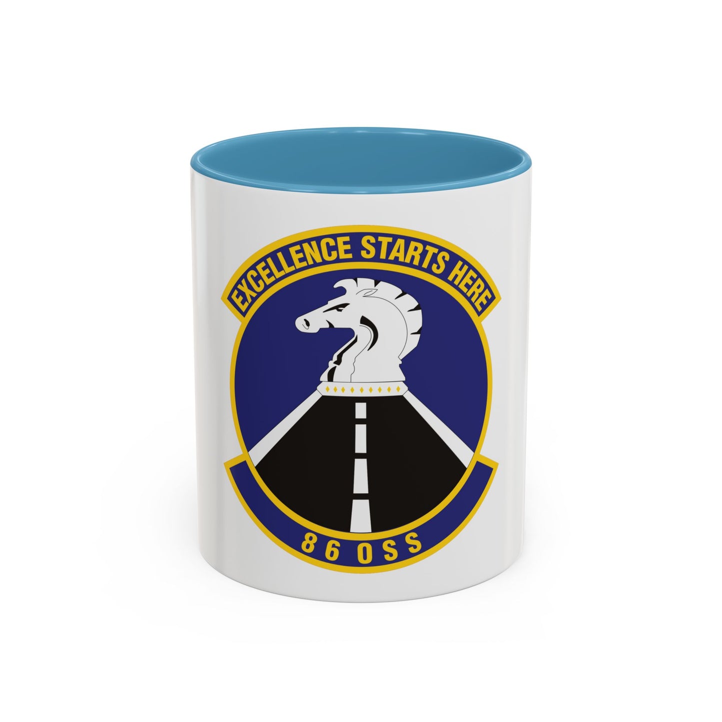 86th Operations Support Squadron (U.S. Air Force) Accent Coffee Mug