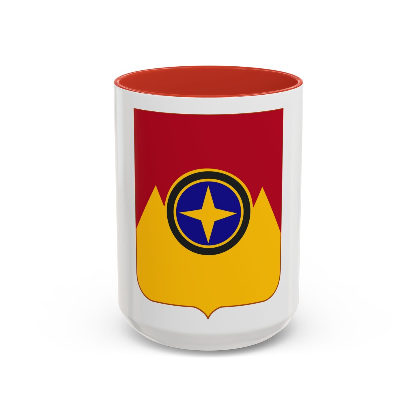 607th Armored Field Artillery Battalion v2 (U.S. Army) Accent Coffee Mug