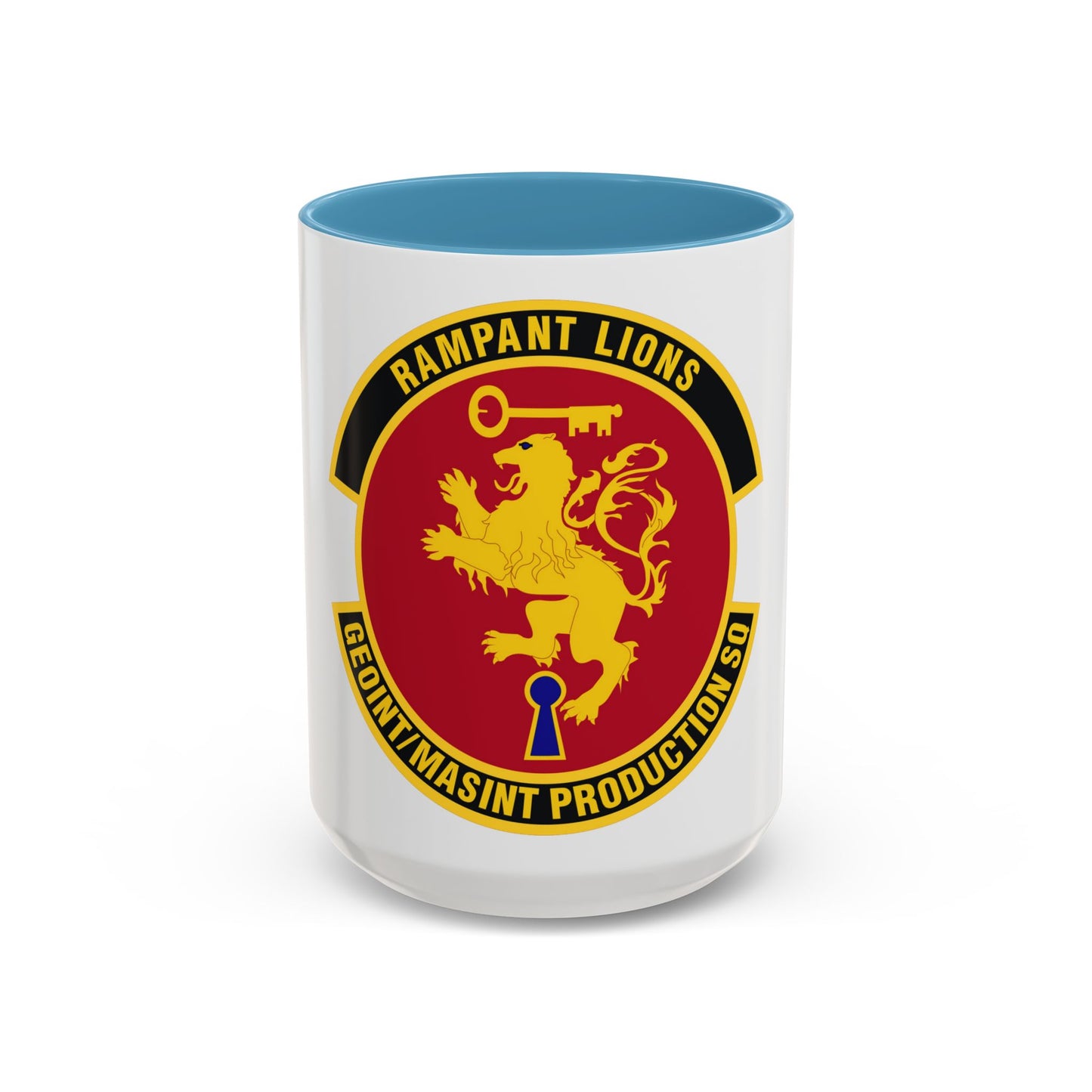 Geospatial Intelligence Measurement & Signatures Intelligence Production Squadron (U.S. Air Force) Accent Coffee Mug