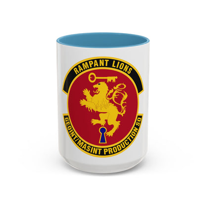 Geospatial Intelligence Measurement & Signatures Intelligence Production Squadron (U.S. Air Force) Accent Coffee Mug