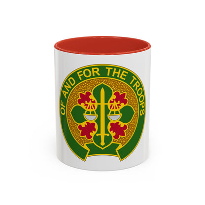 210 Military Police Battalion (U.S. Army) Accent Coffee Mug