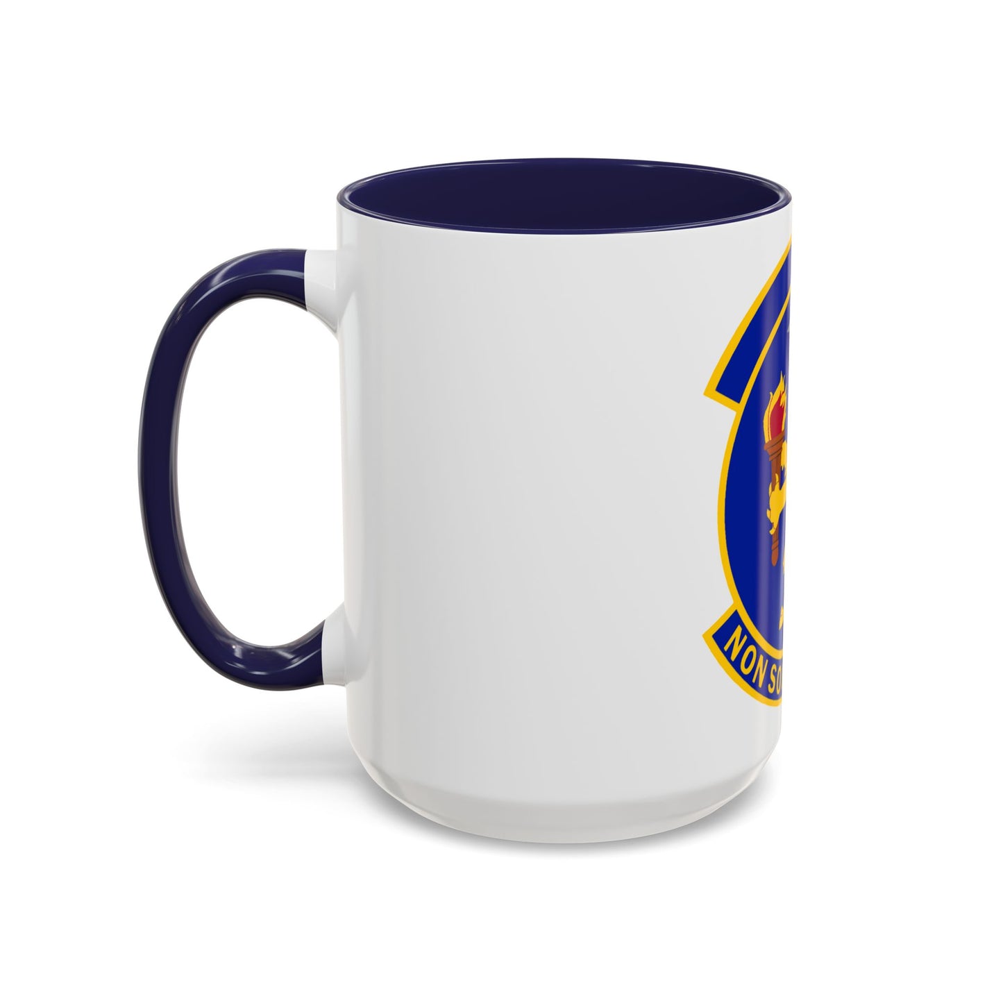 100 Operations Support Squadron USAFE (U.S. Air Force) Accent Coffee Mug