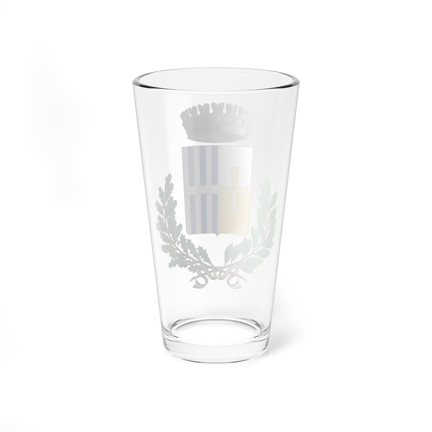 Villafranca Padovana-Stemma (Italy) (Coat of Arms) Pint Glass 16oz