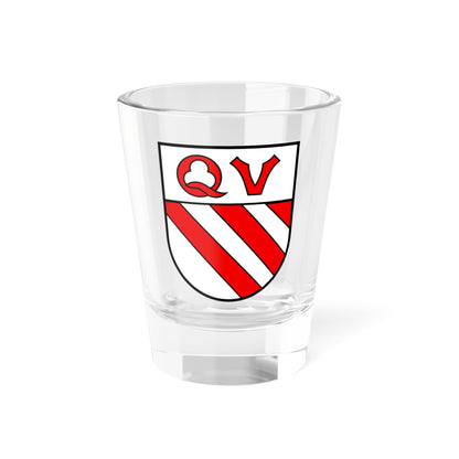 CHE Quinto COA (Switzerland) (Coat of Arms) Shot Glass 1.5oz