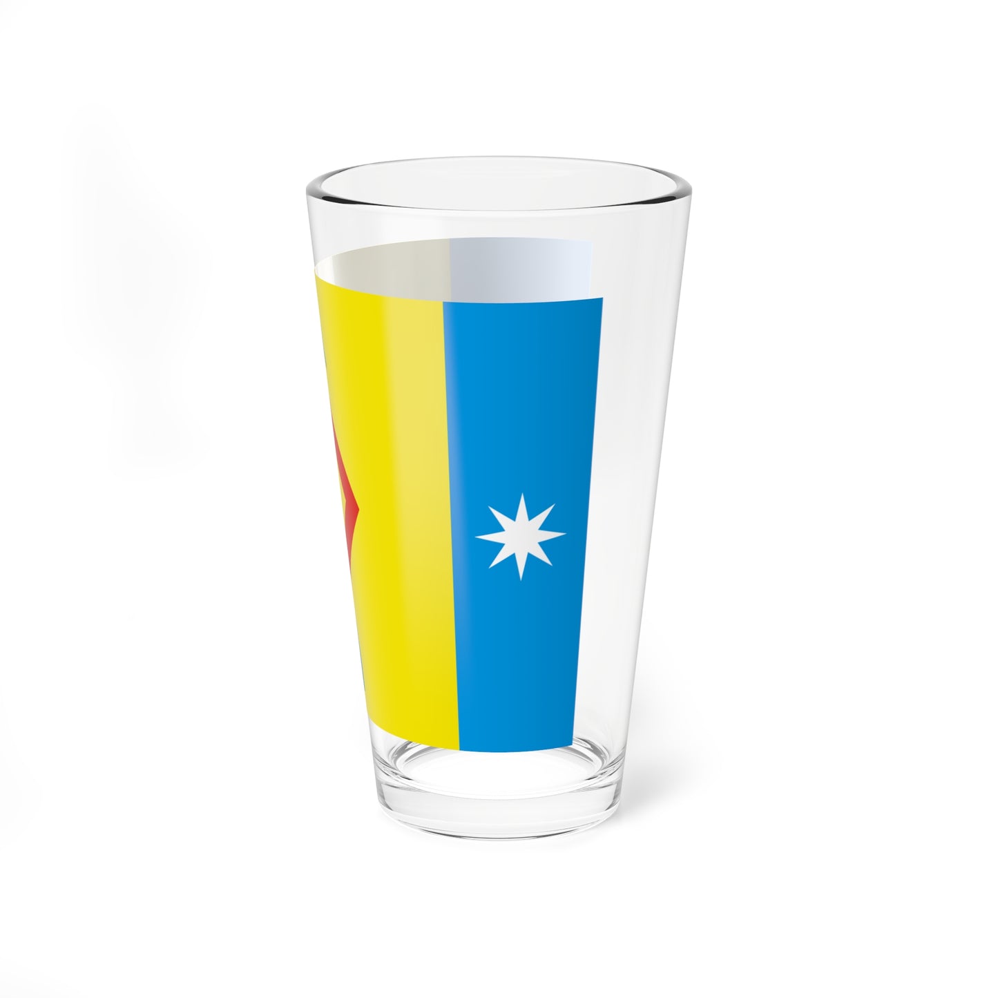 Flag of Mamontovskoe Moscow oblast (Russia) Pint Glass 16oz