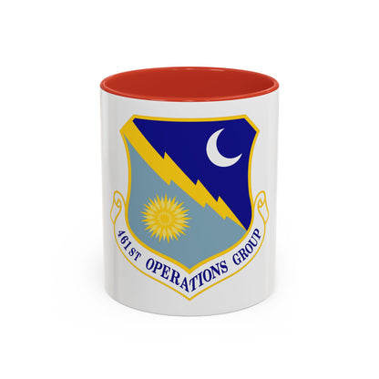 461 Operations Group ACC (U.S. Air Force) Accent Coffee Mug