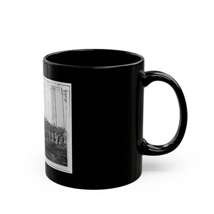Brandy Station, Va. Officers And Men Of Co. K, 1st U.S. Cavalry (1st Division, Cavalry Corps) (U.S. Civil War) Black Coffee Mug