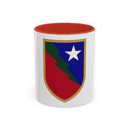 136 Maneuver Enhancement Brigade 2 (U.S. Army) Accent Coffee Mug