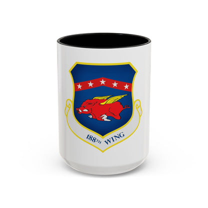 188th Wing (U.S. Air Force) Accent Coffee Mug