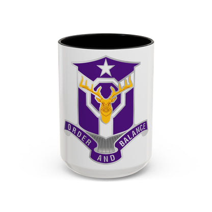 83 Civil Affairs Battalion (U.S. Army) Accent Coffee Mug