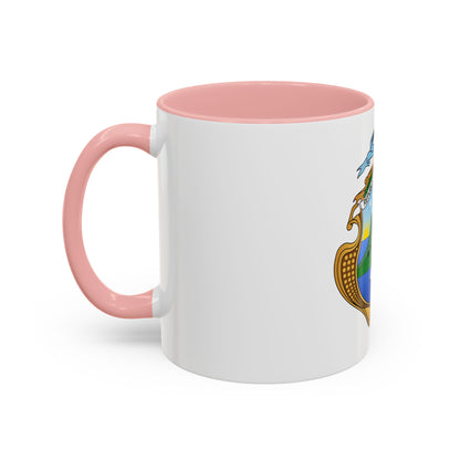 Coat of arms of Costa Rica (1906-1964) - Accent Coffee Mug