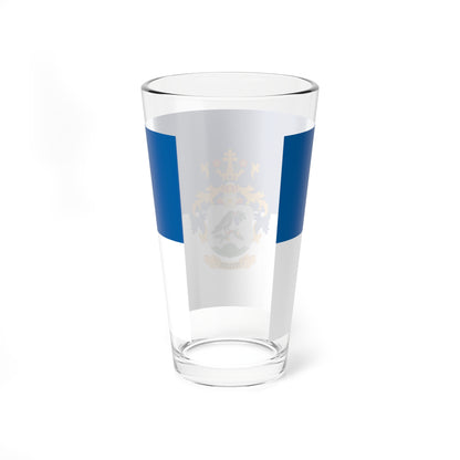 Flag of Vazsnok (Hungary) Pint Glass 16oz