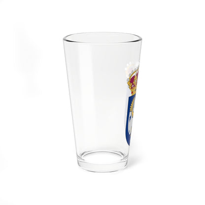 HMS Visborg vapen (Sweden) (Coat of Arms) Pint Glass 16oz
