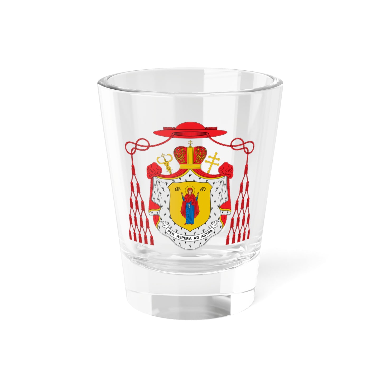 Coat of arms of Josyf Slipyj (Ukraine) (Coat of Arms) Shot Glass 1.5oz