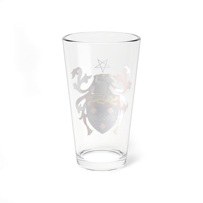 Regius Professor Physic Cantab (England) (Coat of Arms) Pint Glass 16oz